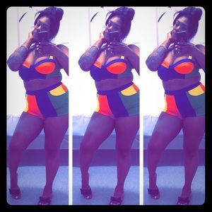 Two piece short set